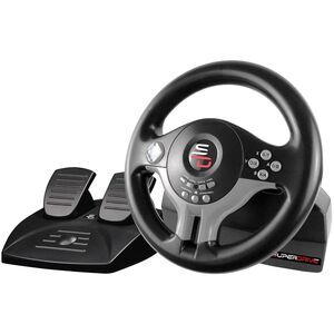 Superdrive SV250 Racing Steering Wheel w/ Pedals for Switch/PS3-4/Xbox 1/S/X/PC
